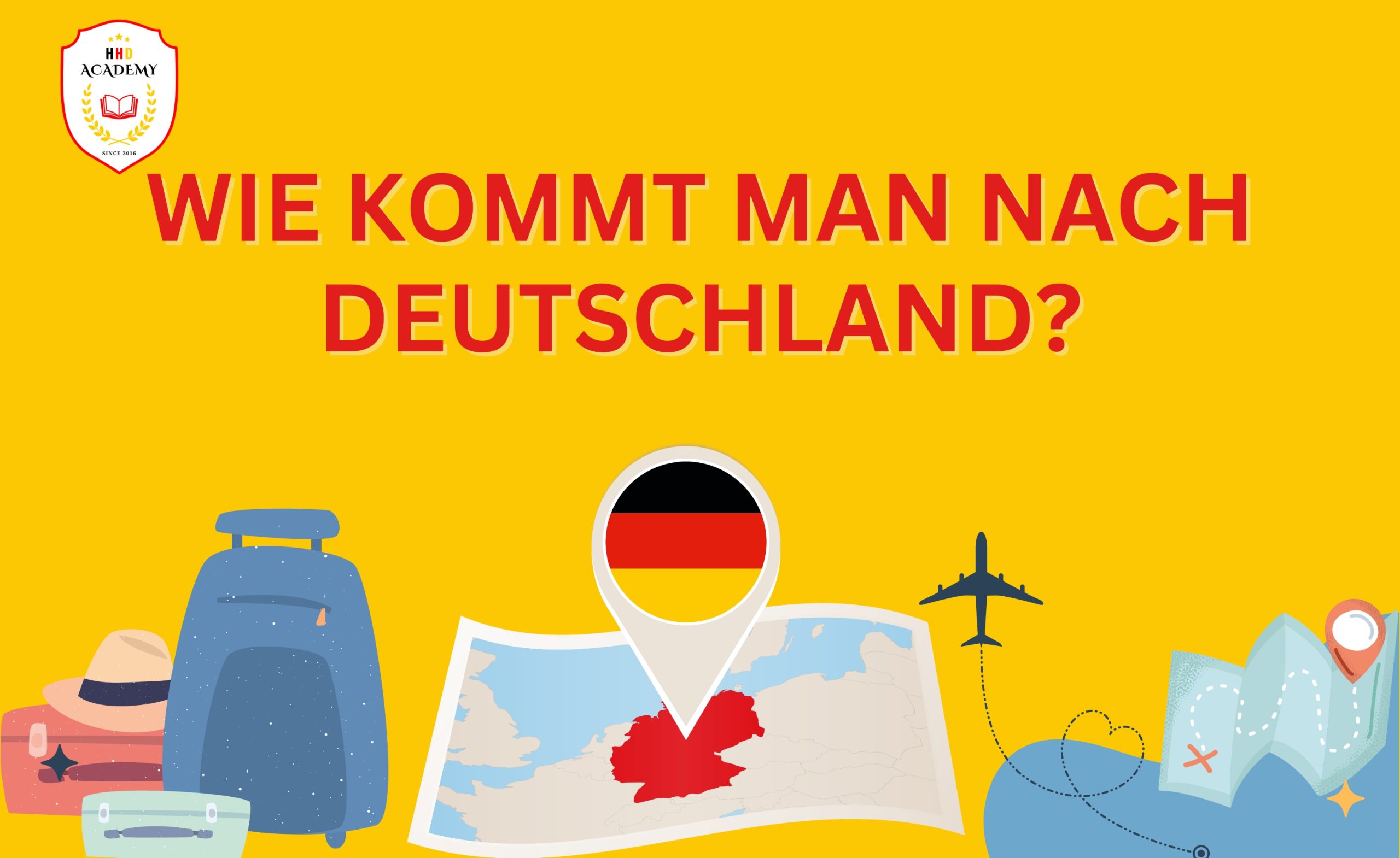 WIE KOMMT MAN NACH DEUTSCHLAND?