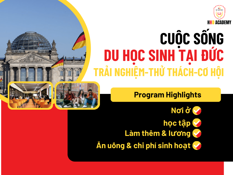 Cuộc Sống Du Học Sinh Tại Đức – Trải Nghiệm, Thử Thách & Cơ Hội